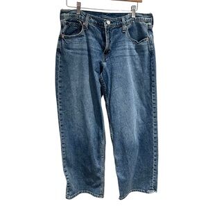 Gap 90’s Loose Low Rise Denim Jeans Size 28 Petite